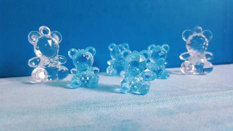 Baby bottle with formula preparation materials